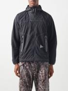 And Wander - Packaway Nylon Hooded Jacket - Mens - Black