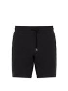 Matchesfashion.com Frescobol Carioca - Slim Fit Cotton Blend Jersey Track Shorts - Mens - Black