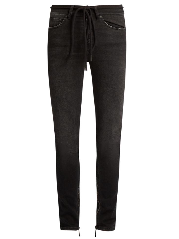 Off-white High-rise Skinny Jeans
