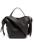 Matchesfashion.com Acne Studios - Musubi Mini Leather Bucket Bag - Womens - Black
