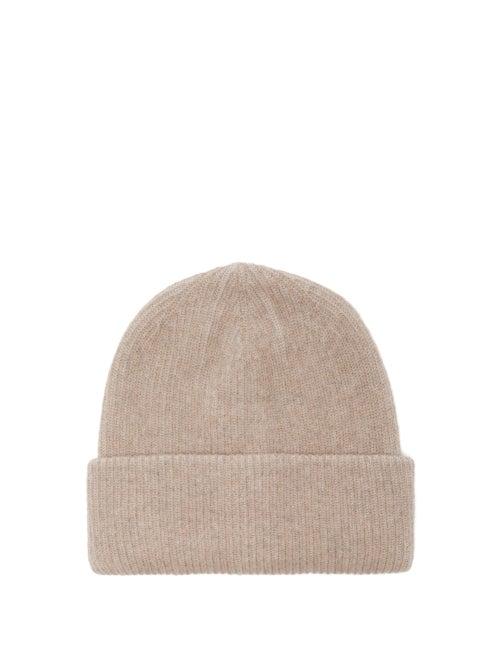 Holden - Wool-blend Beanie Hat - Mens - Beige