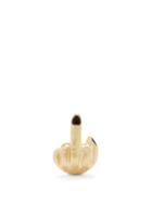 Anissa Kermiche - French For Goodnight 9kt Gold Single Stud Earring - Womens - Yellow Gold
