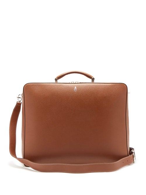 Matchesfashion.com Mark Cross - Baker Palmellato Leather Weekend Bag - Mens - Tan