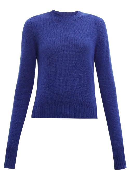 Matchesfashion.com Bottega Veneta - Cashmere Blend Sweater - Womens - Blue