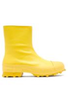 Matchesfashion.com Camperlab - Traktori Leather Boots - Mens - Yellow