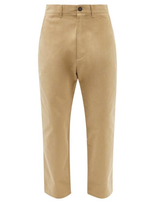 Studio Nicholson - Bill Cotton-twill Chino Trousers - Mens - Tan