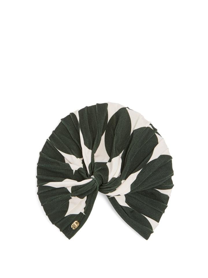 Adriana Degreas Spot-print Stretch Turban