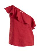 Isabel Marant Étoile Thom One-shoulder Linen Top