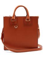 Sophie Hulme Albion Square Leather Tote Bag
