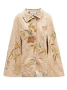 Matchesfashion.com By Walid - Mafalda 19th-century Embroidered-silk Cape - Womens - Light Multi