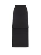 Matchesfashion.com Preen By Thornton Bregazzi - Vera Mini Front Crepe Skirt - Womens - Black
