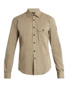 Belstaff Steadway Point-collar Cotton Shirt