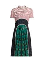 Mary Katrantzou Vitriol Snuffbox-print Short-sleeved Dress