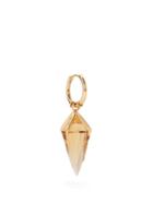 Matchesfashion.com Ara Vartanian - X Kate Moss Citrine & Yellow Gold Single Earring - Womens - Yellow