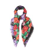 Gucci Floral-print Silk Scarf
