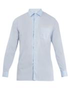 Massimo Alba Point-collar Cotton Shirt