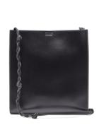 Matchesfashion.com Jil Sander - Medium Leather Cross Body Bag - Womens - Black