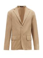 Matchesfashion.com The Gigi - Patch-pocket Cotton-gabardine Sports Jacket - Mens - Beige