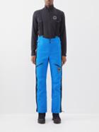 Sportalm - Striped Logo-patch Ski Trousers - Mens - Blue