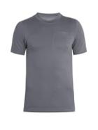 Matchesfashion.com Falke Ess - Quest Crew Neck Performance T Shirt - Mens - Grey