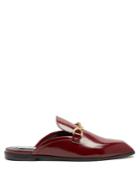Stella Mccartney Faux-leather Backless Loafers