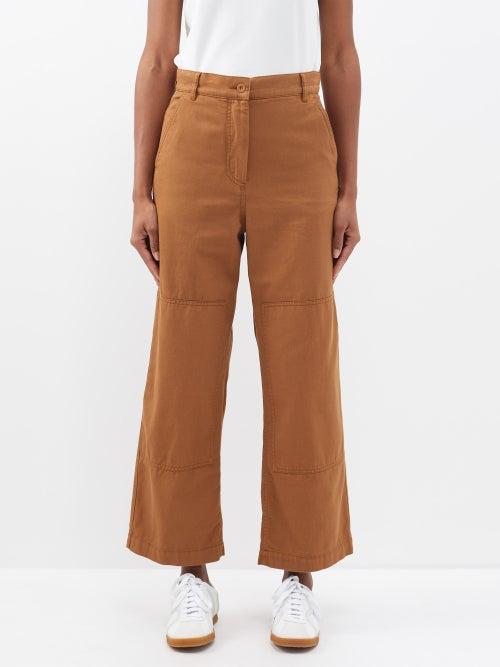 Weekend Max Mara - Tondo Trousers - Womens - Brown