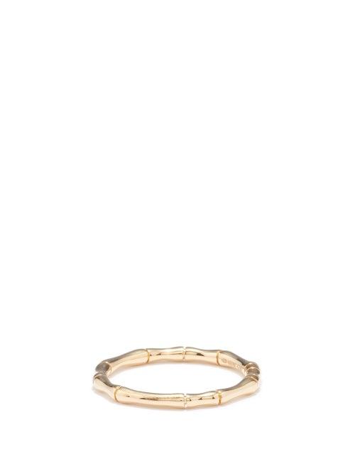 Jessica Mccormack - Bamboo 18kt Gold Ring - Womens - Gold