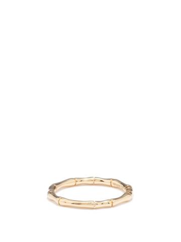 Jessica Mccormack - Bamboo 18kt Gold Ring - Womens - Gold