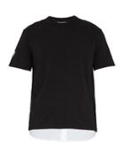 Neil Barrett Contrast-hem Cotton T-shirt
