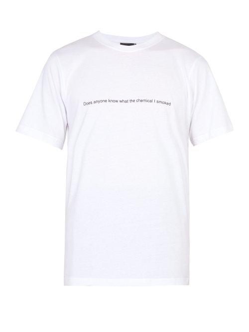 Matchesfashion.com P.a.m. - Better Living Cotton T Shirt - Mens - White