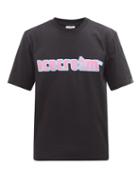 Icecream - Soft Serve Logo-print Cotton-jersey T-shirt - Mens - Black