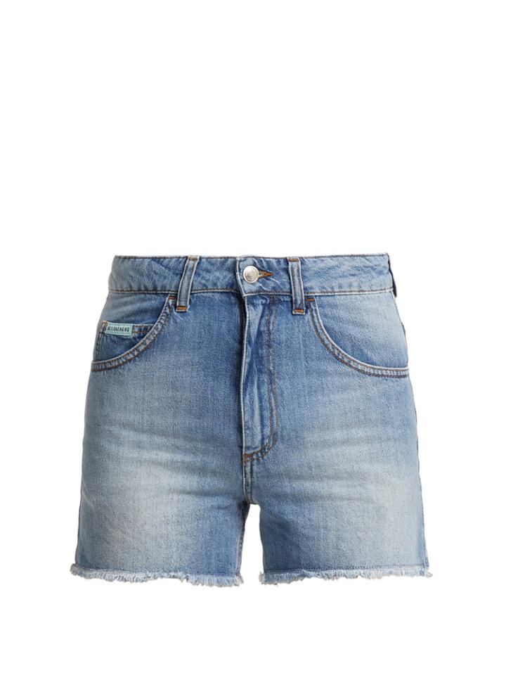 Alexachung High-rise Denim Shorts