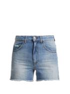 Alexachung High-rise Denim Shorts
