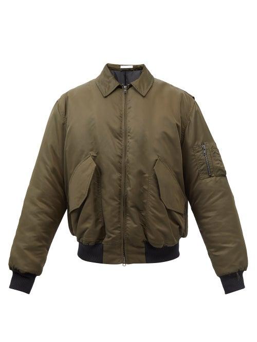 Bianca Saunders - Rex Technical-shell Bomber Jacket - Mens - Khaki
