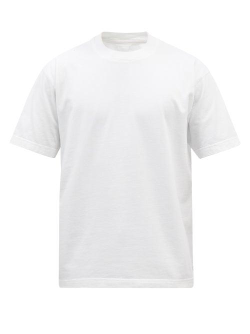 Reigning Champ - Crew-neck Cotton-jersey T-shirt - Mens - White