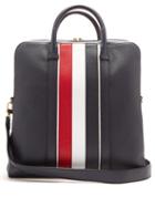 Matchesfashion.com Thom Browne - Tricolour Leather Bag - Mens - Black Multi