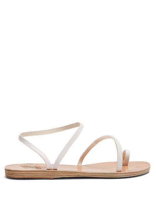 Matchesfashion.com Ancient Greek Sandals - Apli Eleftheria Leather Sandals - Womens - White