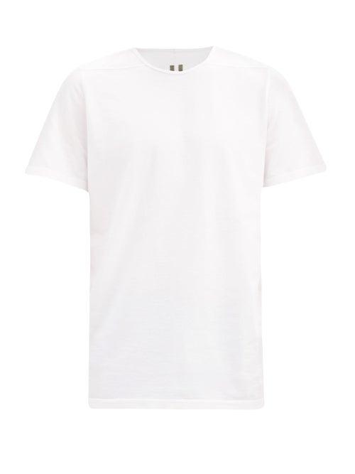 Matchesfashion.com Rick Owens Drkshdw - Level Crew-neck Cotton-jersey T-shirt - Mens - White