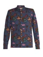 Matchesfashion.com Paul Smith - Florian Print Jersey Shirt - Mens - Navy Multi