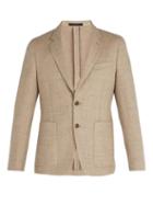 Matchesfashion.com Paul Smith - Single Breasted Wool Blend Blazer - Mens - Beige