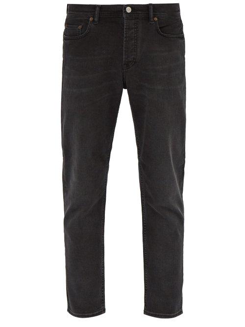 Matchesfashion.com Acne Studios - River Washed Denim Slim Leg Jeans - Mens - Black