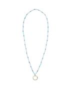 Matchesfashion.com Gucci - Ouroboros Turquoise & 18kt Gold Necklace - Womens - Gold