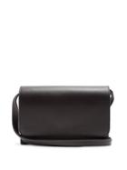 Matchesfashion.com The Row - Stud Embellished Wood And Leather Bag - Womens - Black