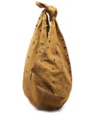 Matchesfashion.com Saint Laurent - Hobo Eyelet Embellished Suede Bag - Womens - Light Brown
