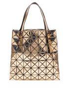 Matchesfashion.com Bao Bao Issey Miyake - Platinum Small Metallic Pvc Tote Bag - Womens - Gold