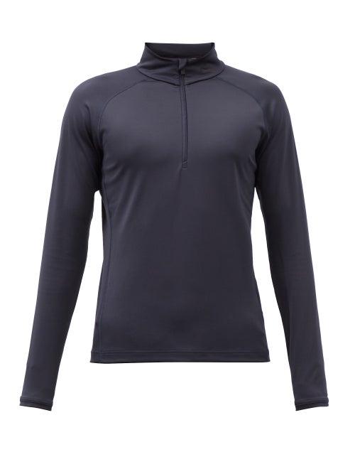 Kjus - Zip-neck Jersey Mid-layer Top - Mens - Navy