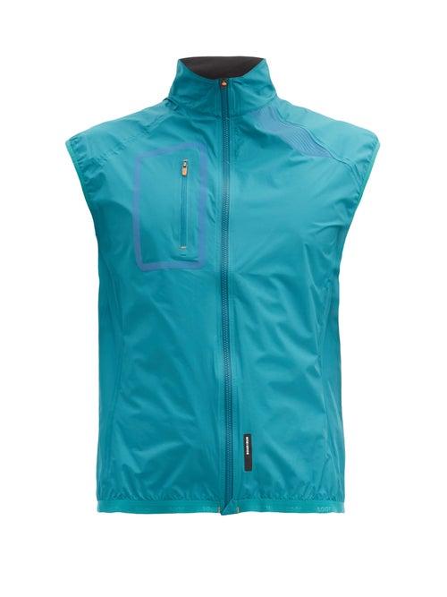 Matchesfashion.com Soar - Ultra Technical-shell Gilet - Mens - Blue