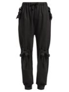 Simone Rocha Jersey Bow-pocket Track Pants