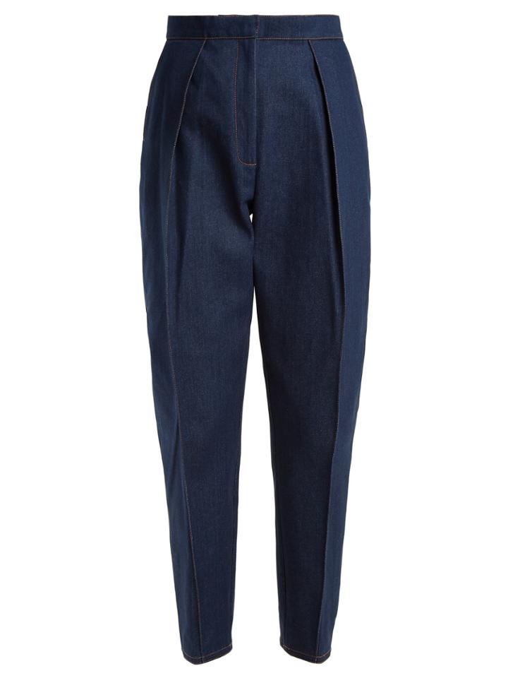 Maison Rabih Kayrouz High-rise Tapered Jeans