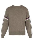 Matchesfashion.com Isabel Marant - Nelson Striped Sweatshirt - Mens - Grey